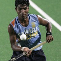 Indian under-21 hockey team captain Diwakar Ram 